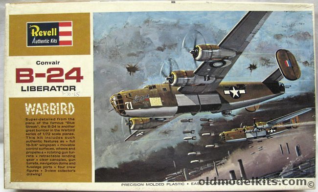 Revell 1/72 Convair B-24 'Blue Streak' WARBIRD, H203-200 plastic model kit